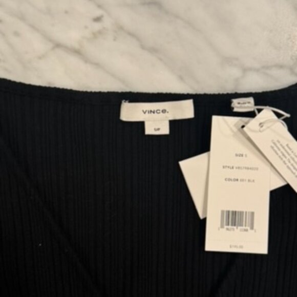 Vince Black Button-Down Cardigan - Brand New With Tags - Picture 2 of 4